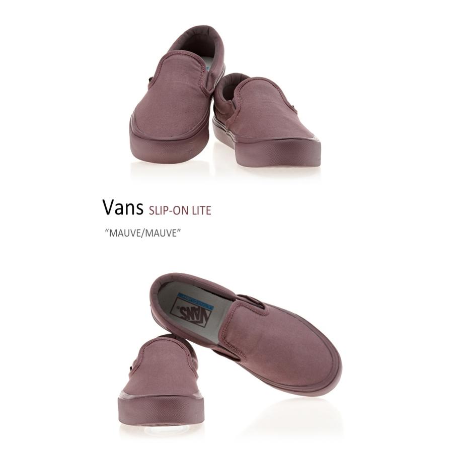 vans slip on mauve