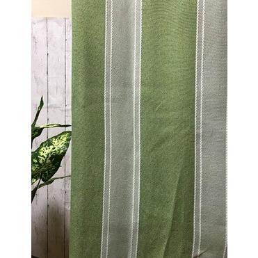 cloth shop 布や 遮光 ストライプ グリーン カーテン 生地 切売り 布