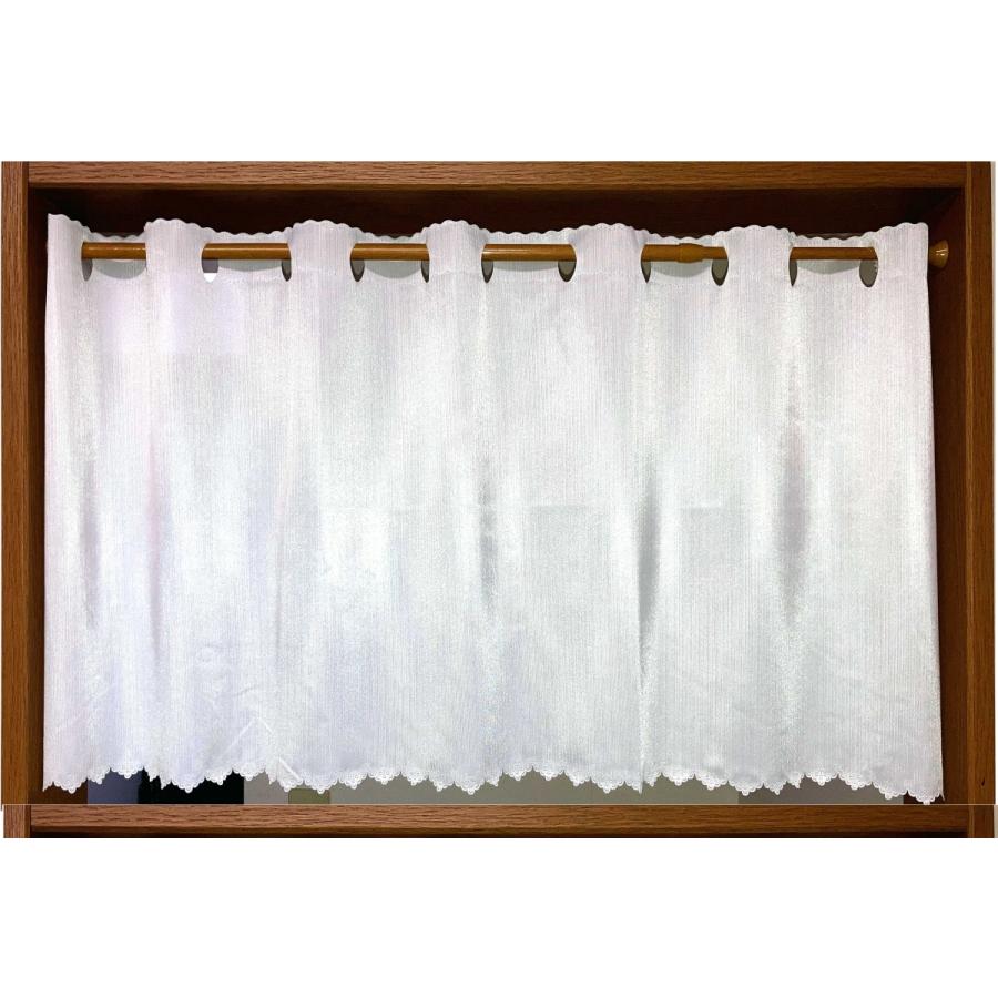cloth shop 布や カフェカーテン レース 小窓 北欧 おしゃれ UV 安い