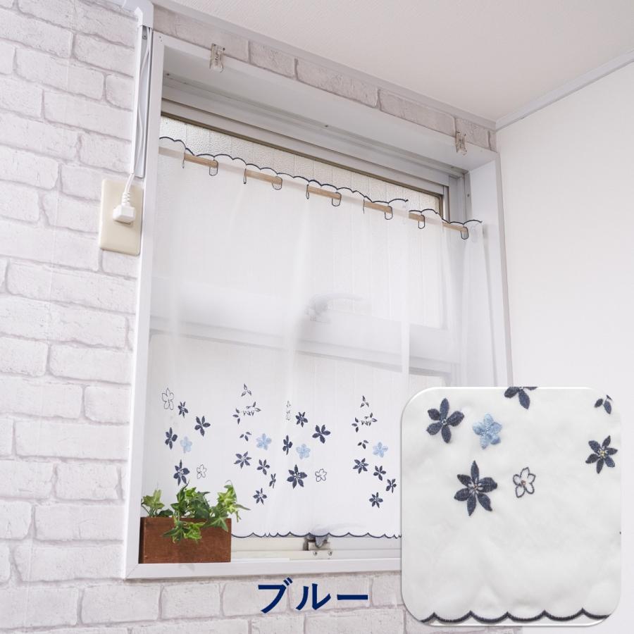 cloth shop 布や カフェカーテン おしゃれ 北欧 レース 小窓 安い UV