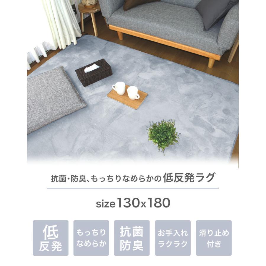 curtain-fabfun ラグ 低反発 極厚 もっちり 180×180 ウレタン