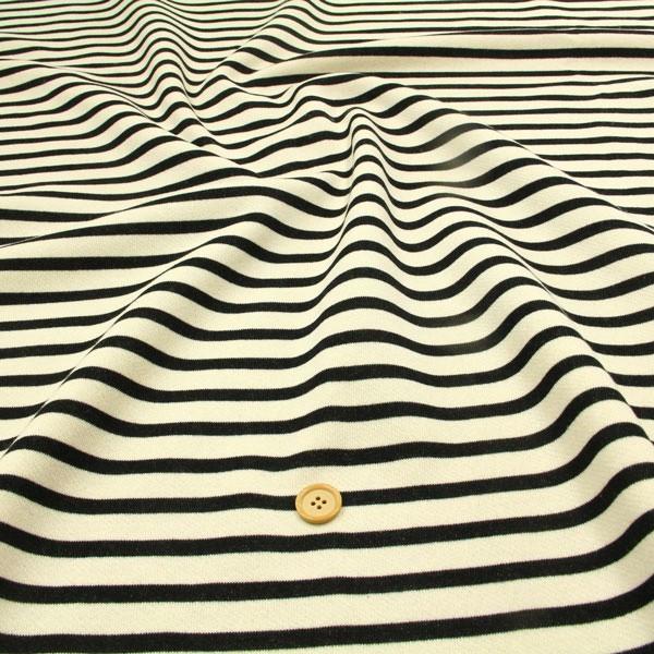 ボーダー メルマガ商品 ニット裏起毛生地 ハンドメイド インテリア ブランケット トレーナー パーカー 50cm単位 000 24 Kof 015 生地通販 布1000ネット ヤフー店 通販 Yahoo ショッピング