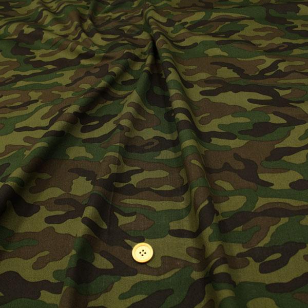 ≪5％OFF≫生地 布 迷彩柄 ツイル生地 再入荷74回目 アーミー 迷彩