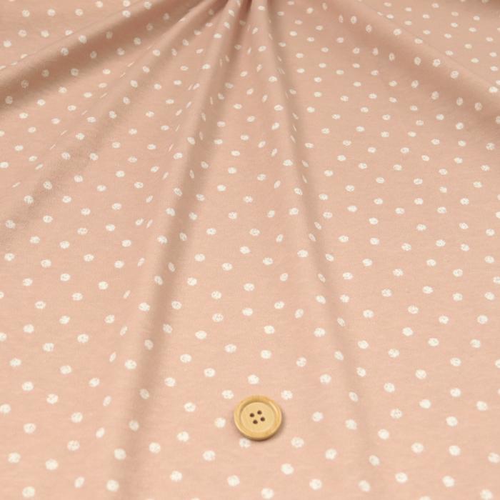 生地 布地 布 無料レシピ有 FadedDots スムースニット生地 再入荷01  