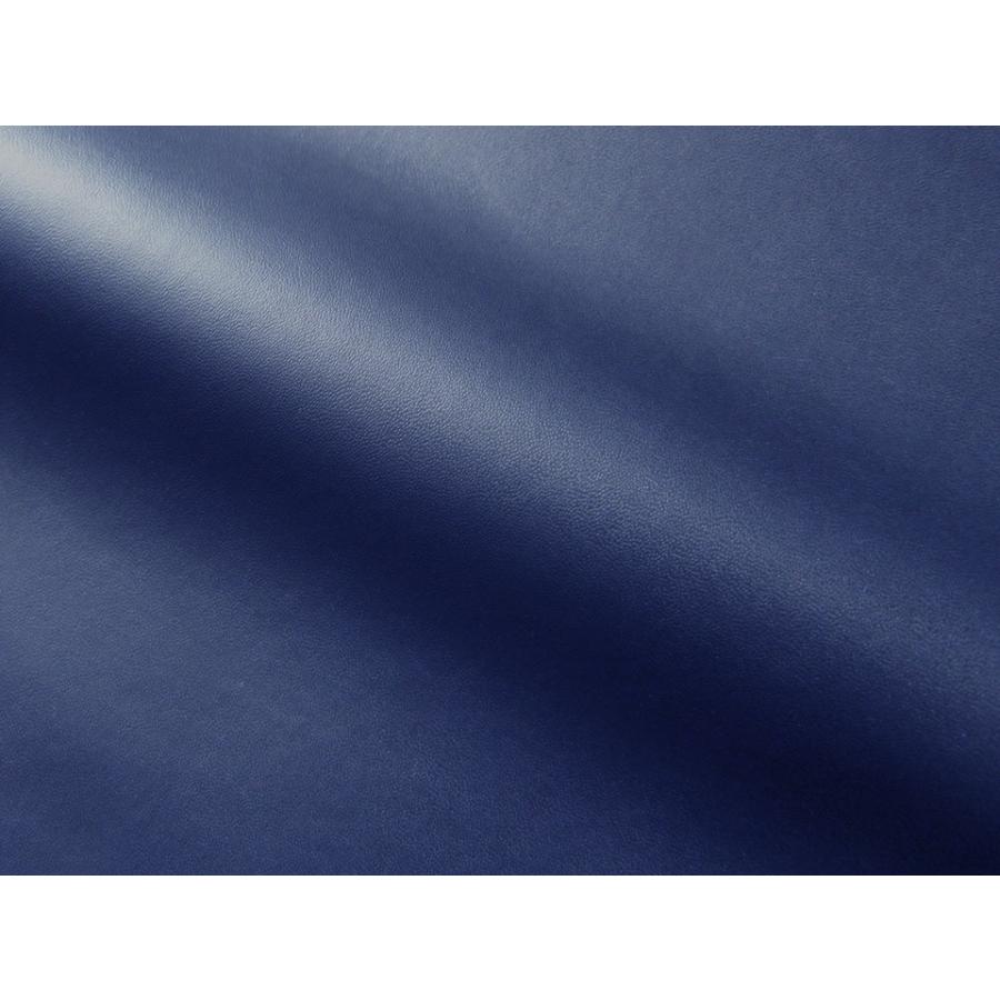 合皮レザー生地【薄手 紺 ツヤなし】 [CAP2-9] : 合皮レザー生地通販