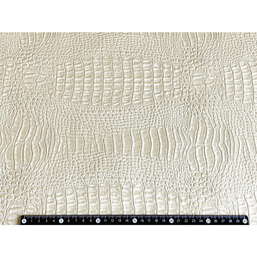 サンプル生地】ワニ革 合皮レザー生地【リッチクロコダイル】全3