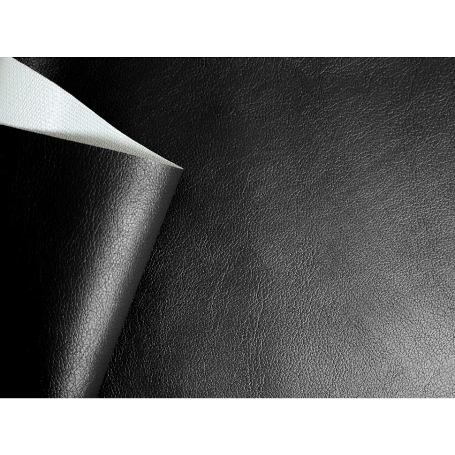 アウトドア 合皮レザー生地 無地 難燃 黒（ブラック） [FP-SO-08] |  | 04