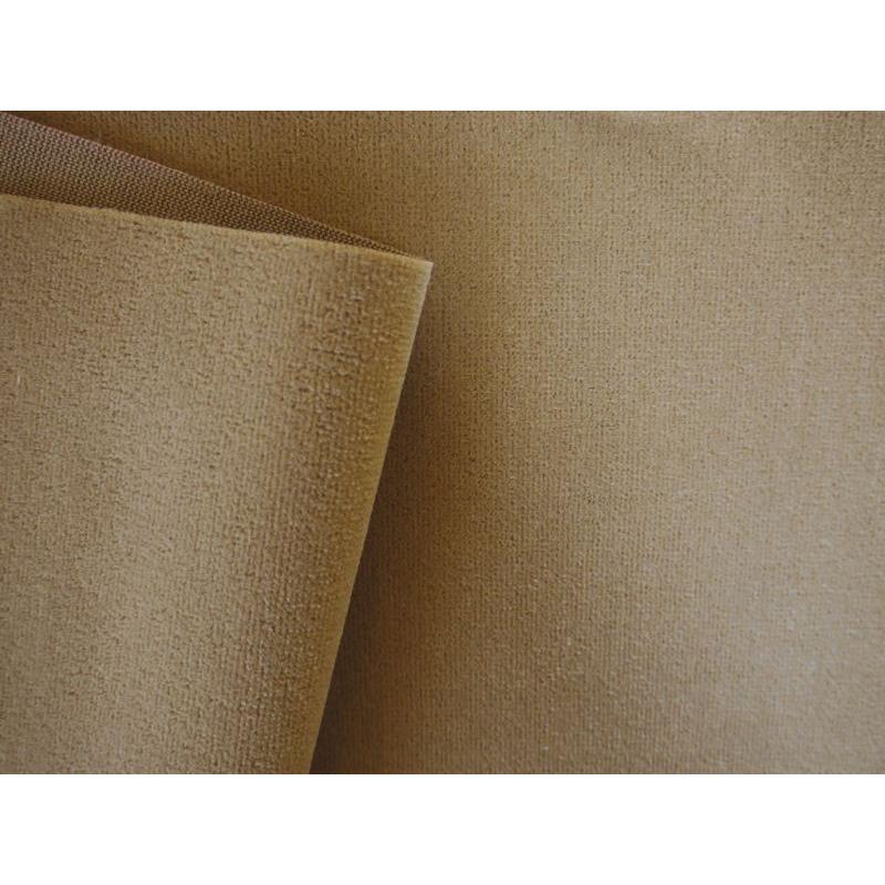 インテリア ベロア生地 厚手 難燃 ベージュ [INB-01] : 合皮レザー生地