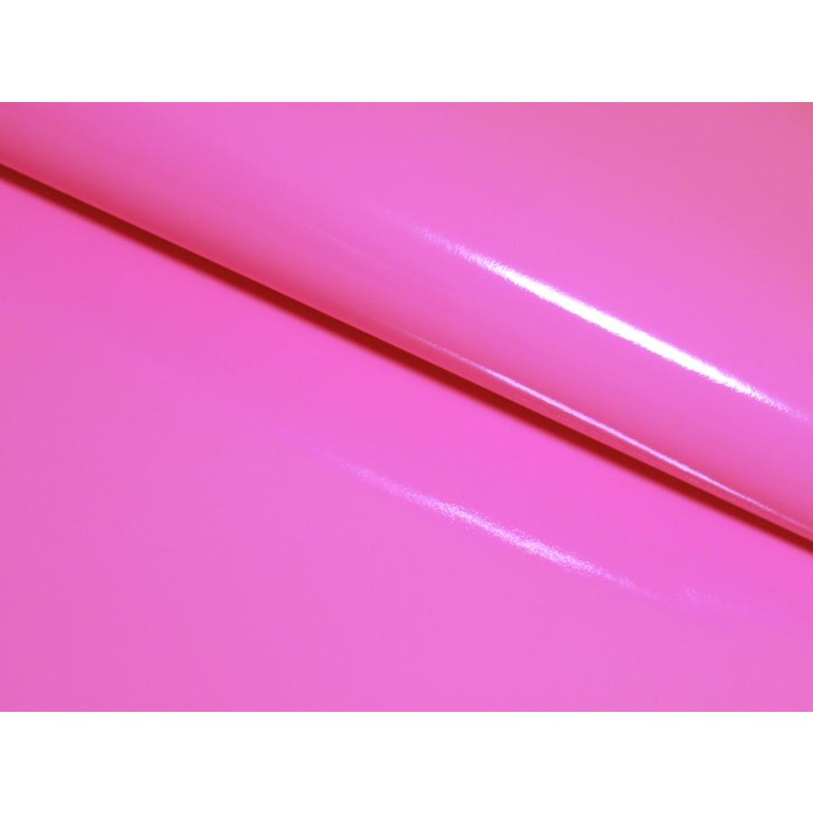 合皮レザー生地 エナメル【ピンク】 [NK-14-N-06] : 合皮レザー
