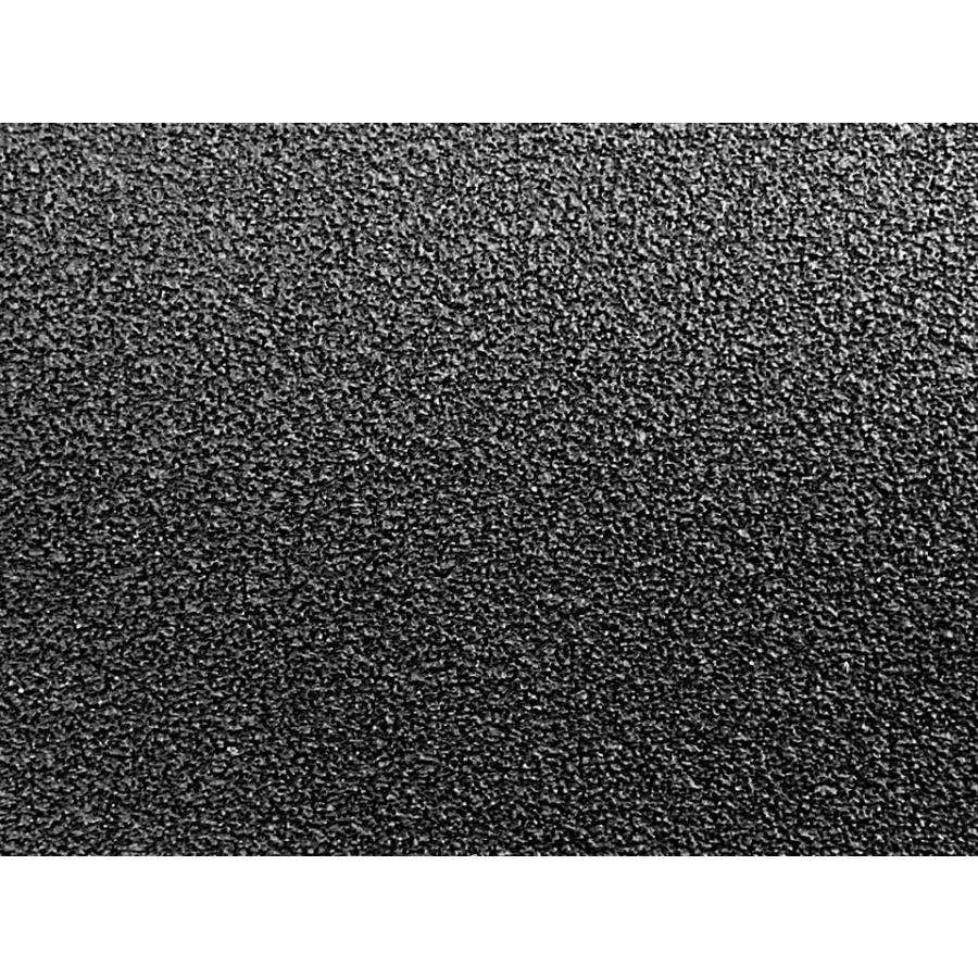 ざらざら滑りにくい！ 合皮レザー生地 難燃【ざらざらブラック