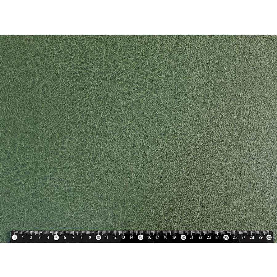 合皮レザー生地 伸縮性【難燃 シボ大風 ダークグリーン】 [SHIB
