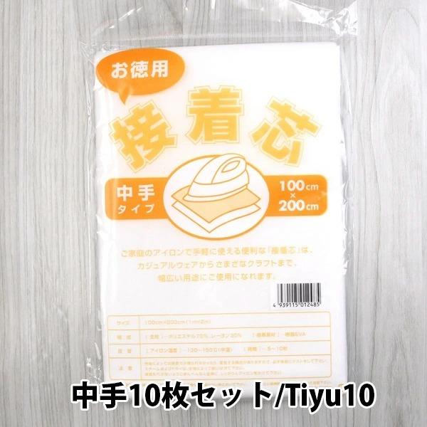 接着芯 不織布 厚手 中手 薄手 10枚セット お徳用 仮接着芯2mパック 3