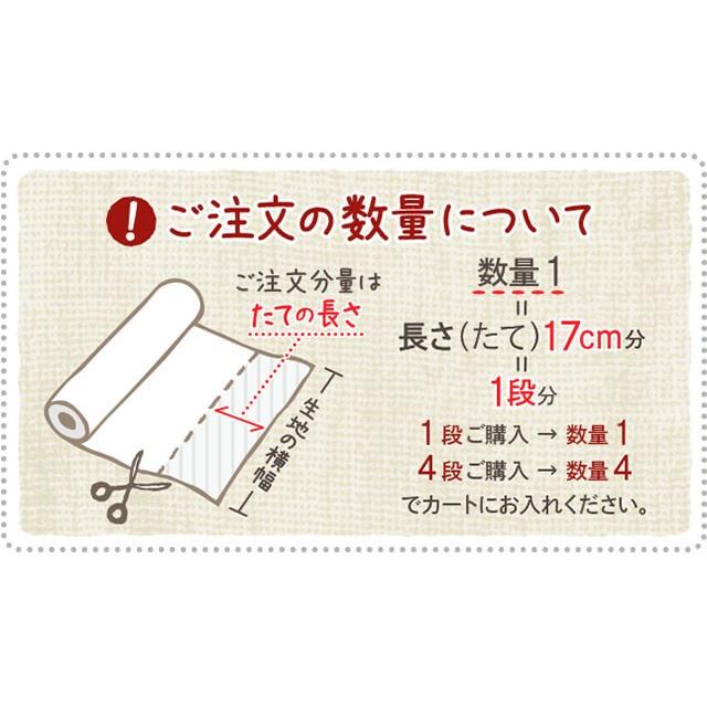 手染め和柄コットン生地・四季のうさぎ（黒） 段単位 切り売り |  | 04