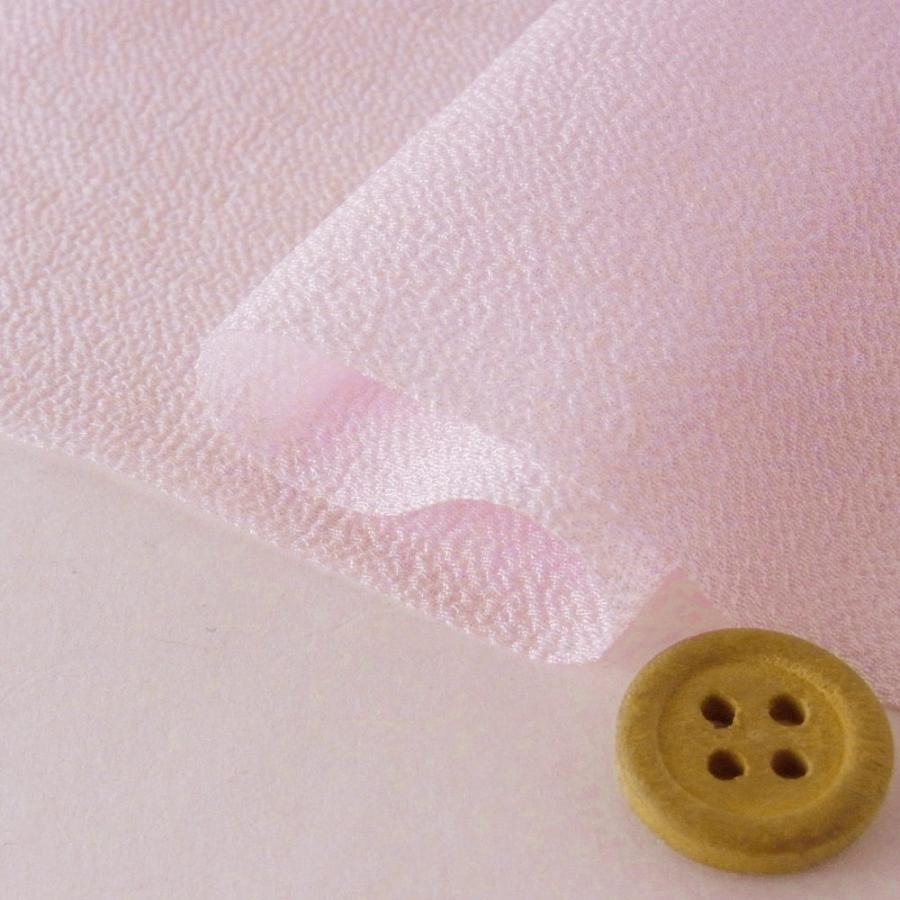 無地一越ちりめん(パールピンク) 10cm単位 切り売り |  | 01