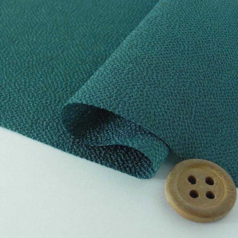 無地一越ちりめん(青碧せいへき) 10cm単位 切り売り |  | 01