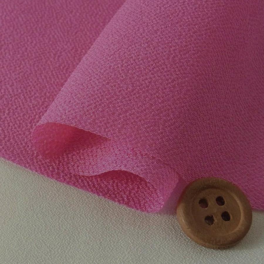 無地一越ちりめん(ローズピンク) 10cm単位 切り売り |  | 01