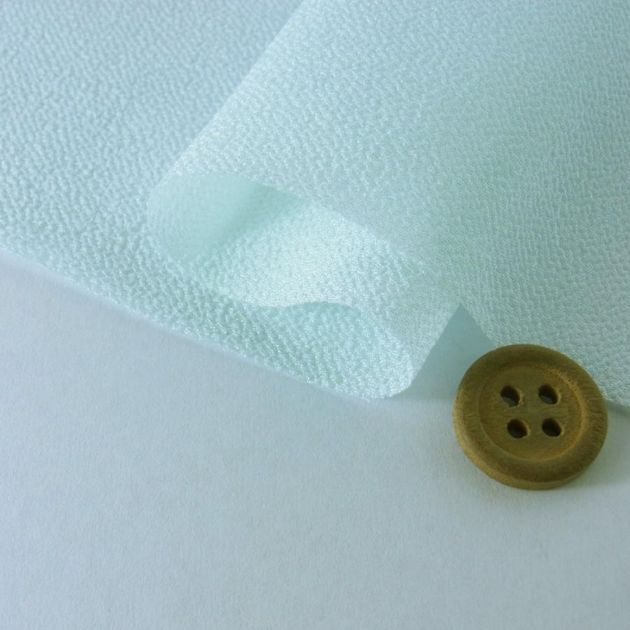 無地一越ちりめん(アイスグリーン) 10cm単位 切り売り |  | 01