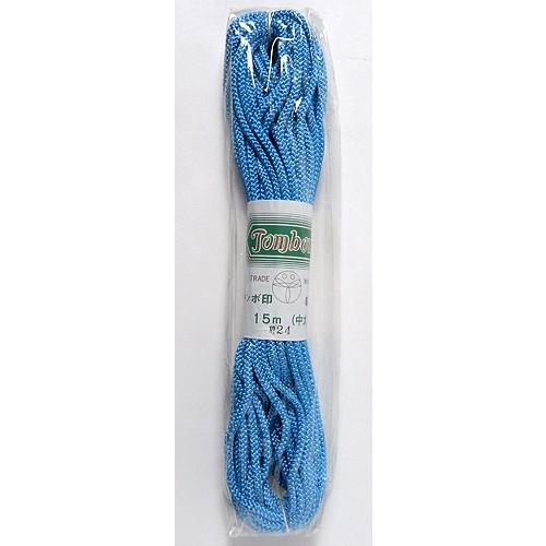 未使用品】 江戸打ちひも 中太 あさはなだ ：15mかせ ecufilmfestival.com