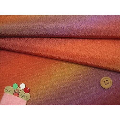 ちりめん生地グラデーション(夕色) 10cm単位 切り売り | 