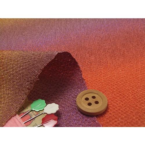 ちりめん生地グラデーション(夕色) 10cm単位 切り売り |  | 01
