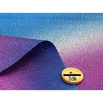 ちりめん生地グラデーション(桔梗重) 10cm単位 切り売り |  | 01