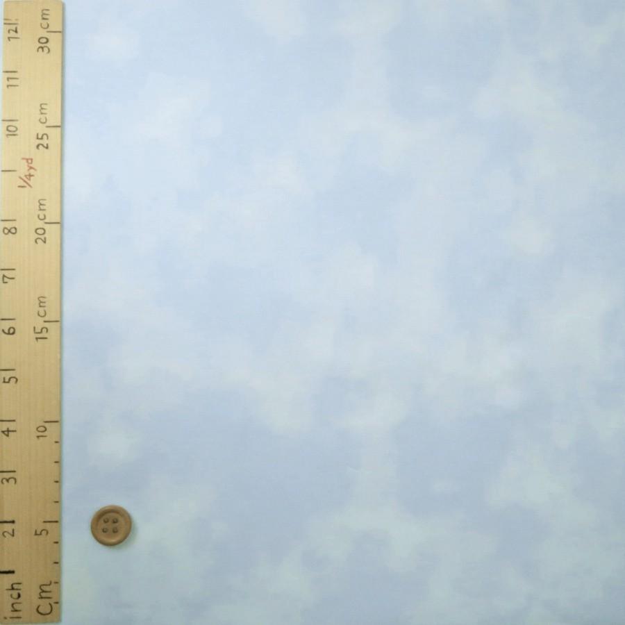 コットン生地 グラデーション ムラ染めぼかし(ベビーブルー) 10cm単位 切り売り |  | 02