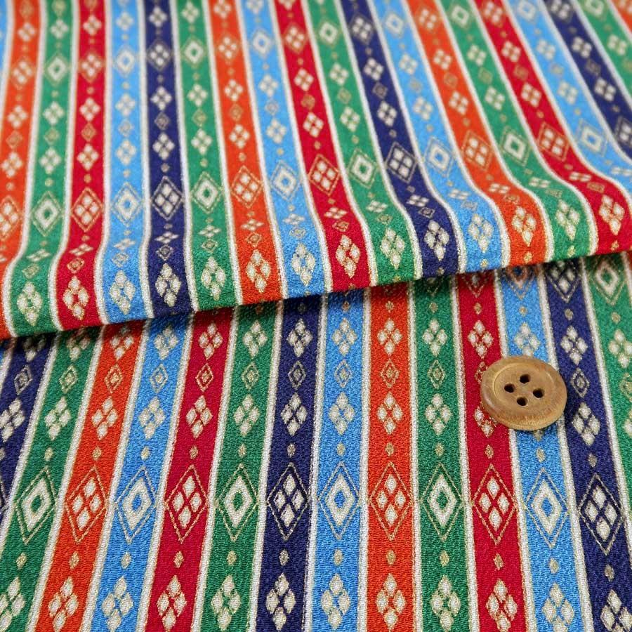 一越ちりめん 繧繝 うんげん 模様 Hc10 1 布がたり ヤフー店 通販 Yahoo ショッピング