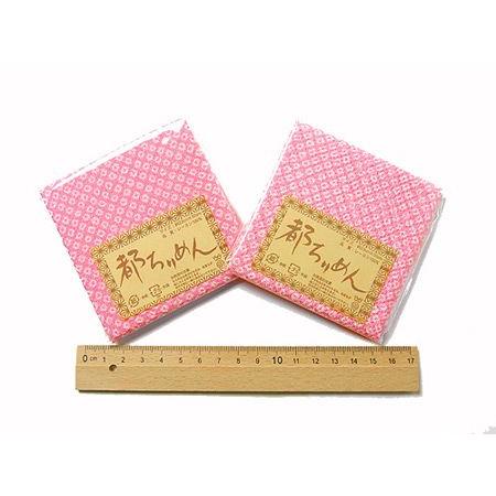 ちりめんカットクロス・疋田しぼり（ピンク）23×33cm | 
