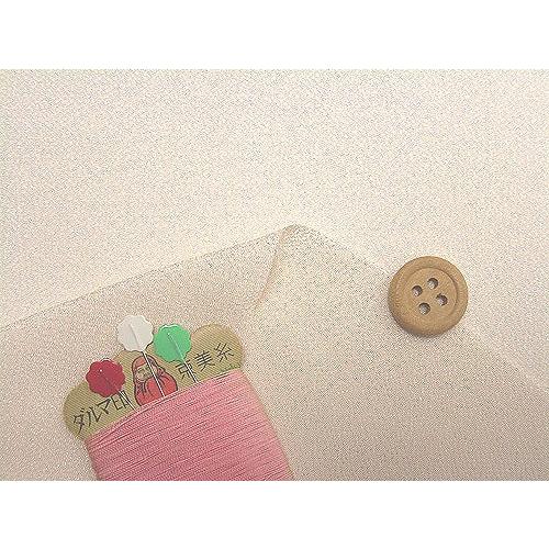 無地一越ちりめん(乳白色) 10cm単位 切り売り |  | 01