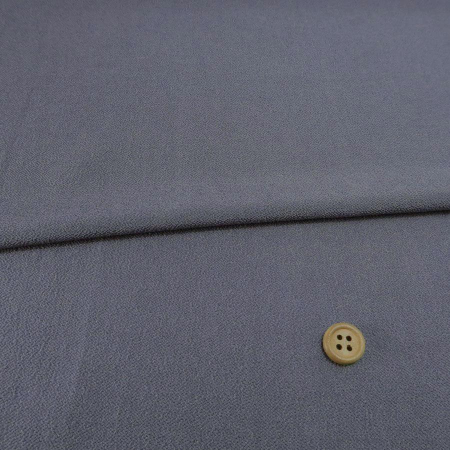 無地一越ちりめん(グレー/ねずみ色) 10cm単位 切り売り | 