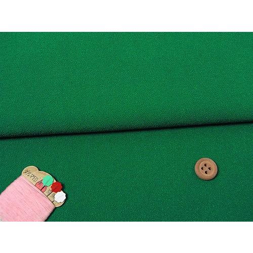 無地一越ちりめん(常緑) 10cm単位 切り売り | 