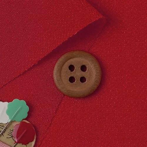 無地一越ちりめん(赤) 10cm単位 切り売り : 布がたり ヤフー店