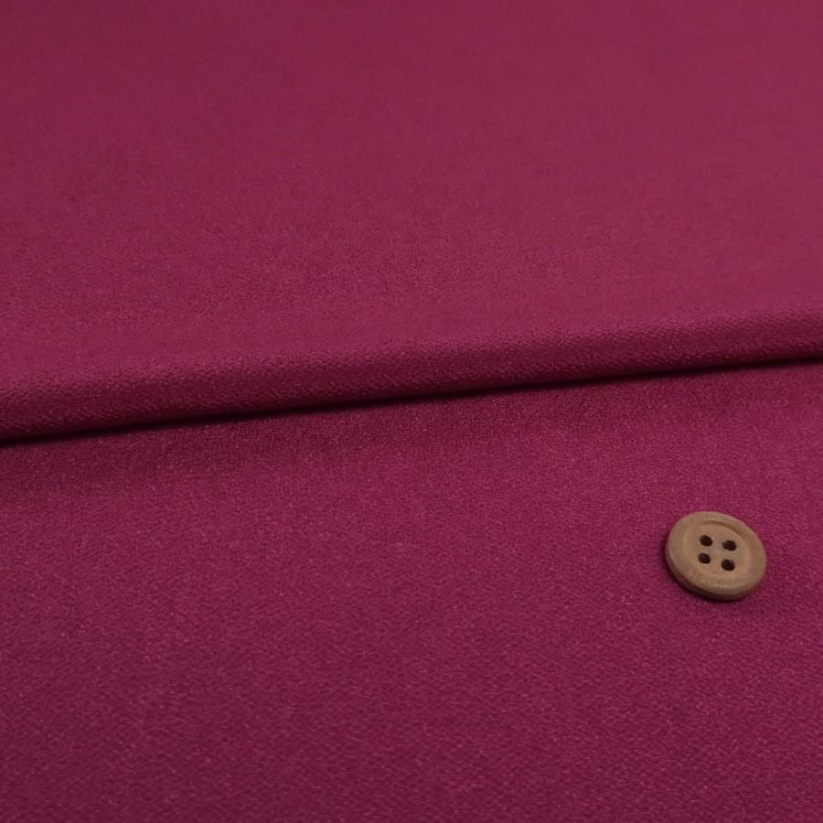 無地一越ちりめん(濃い木苺色) 10cm単位 切り売り | 