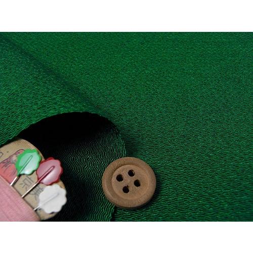 無地ちりめん生地(ときわ) 10cm単位 切り売り |  | 01