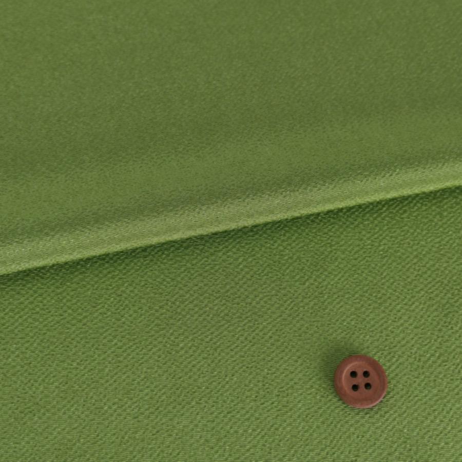 無地ちりめん生地(黄緑) 10cm単位 切り売り | 