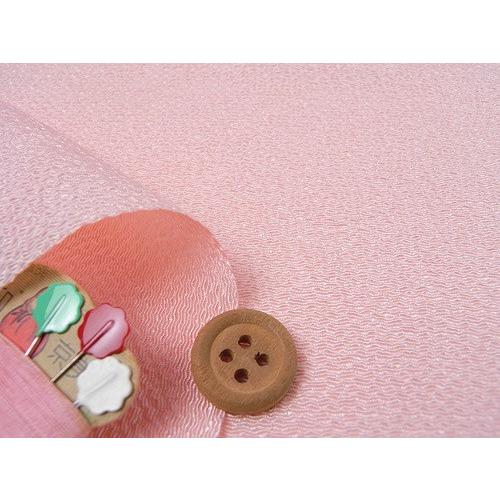 無地ちりめん生地(桜色) 10cm単位 切り売り : 布がたり ヤフー店 無地ちりめん生地(桜色) 10cm単位 切り売り : 布がたり ヤフー店