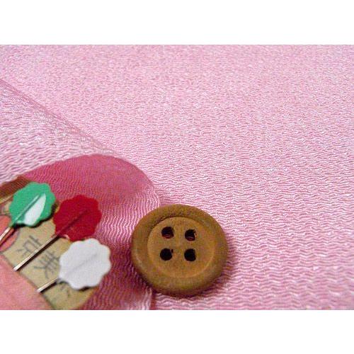 ちりめんカットクロス・無地（もも色）23×33cm |  | 02