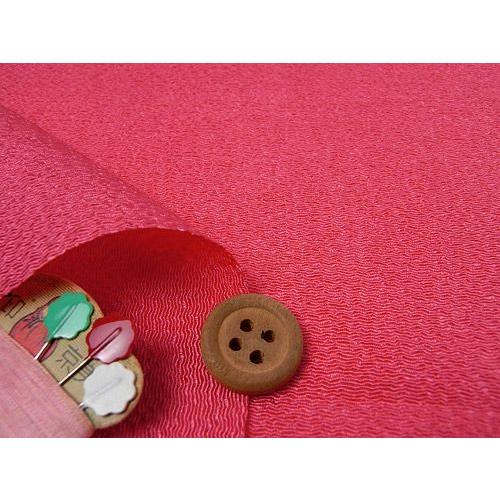 ちりめんカットクロス・無地（さんご）23×33cm |  | 02