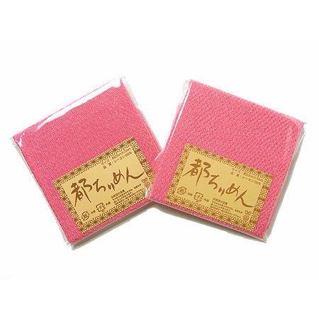 ちりめんカットクロス・無地（薄紅梅）23×33cm | 