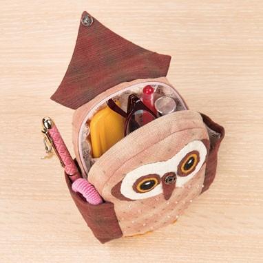 手作りキット フクロウのポーチ Pa763 布がたり ヤフー店 通販 Yahoo ショッピング