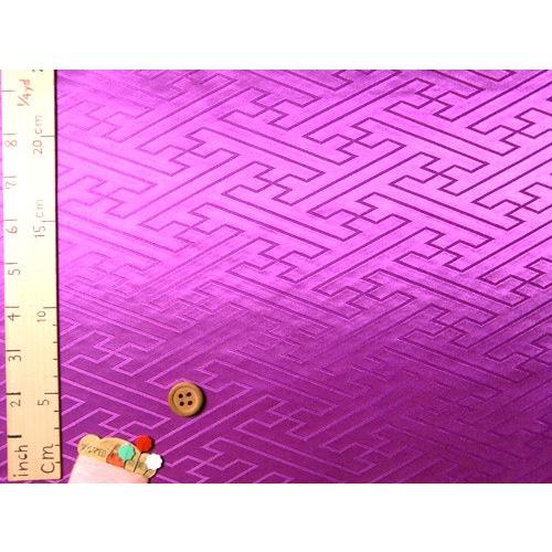 ジャカード生地・立体さやがた(紫) 10cm単位 切り売り｜nunogatari｜03