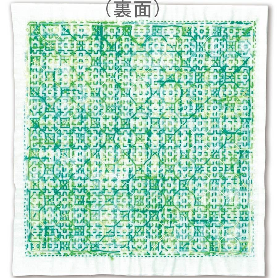 刺し子キット・一目刺しの花ふきん・マーガレット（白） |  | 01
