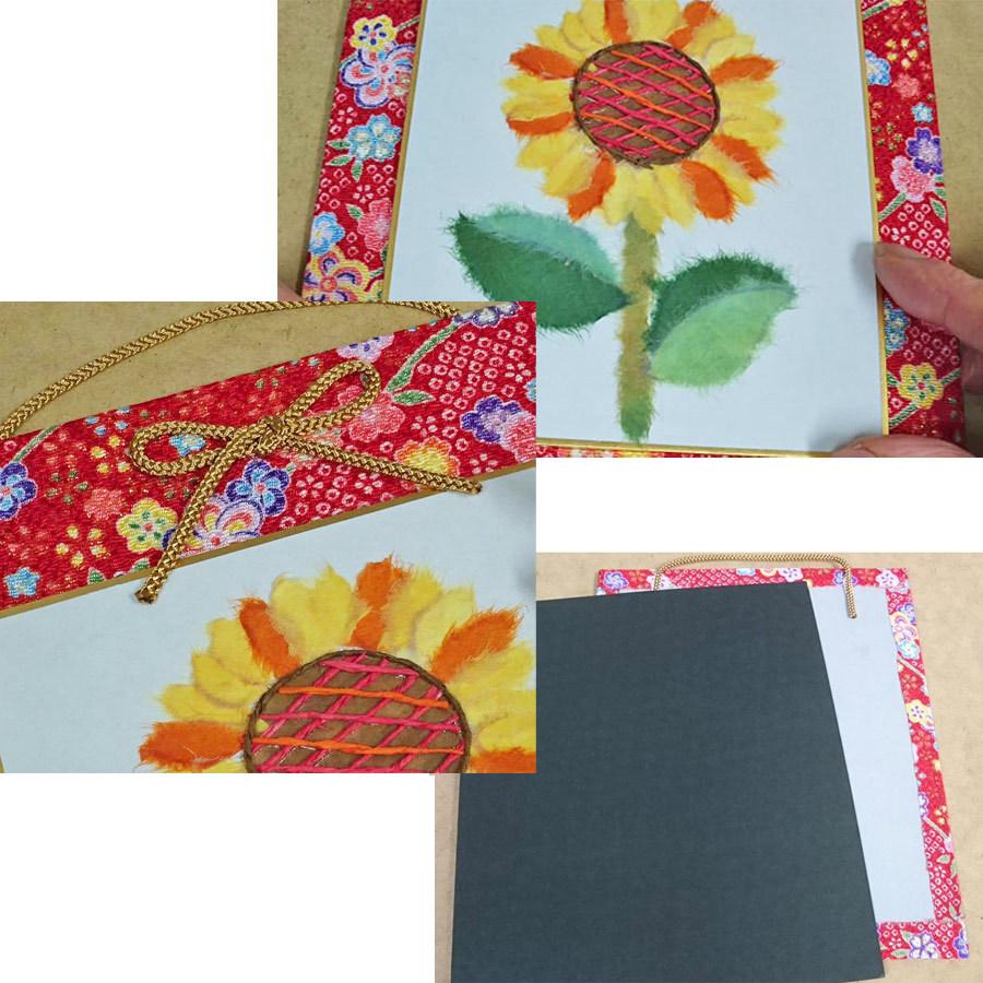 【ちぎり絵】「ロマンチック」　ハンドメイド　(P 10サイズ) 暮らしに彩りを ちぎり絵】「ロマンチック」 ハンドメイド (P 10サイズ) 暮らし