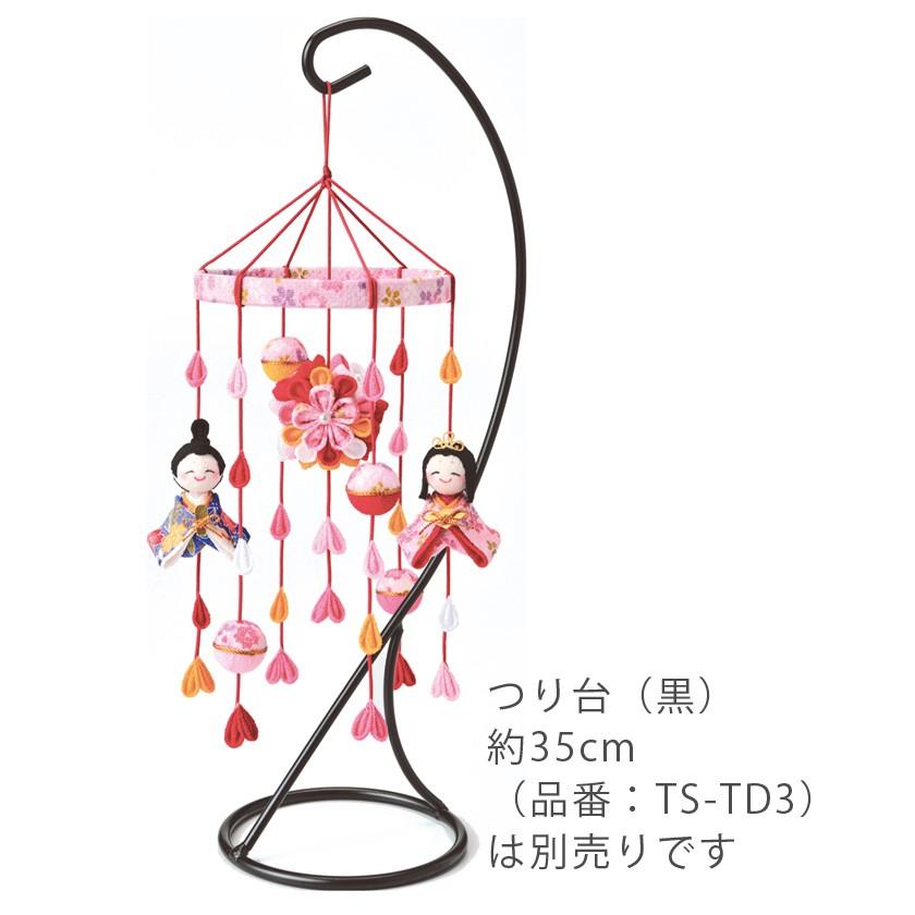 ひな祭りキット・つまみ細工のつるし雛 : 布がたり ヤフー店 - 通販