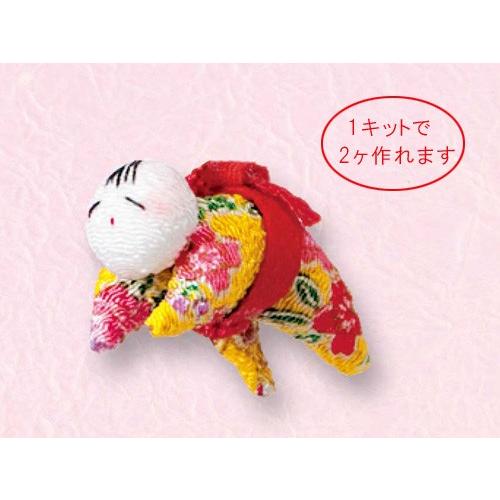 つるし飾りパーツキット・這子（黄） :ts-lh353:布がたり ヤフー店