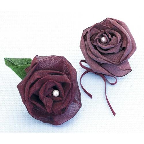 キット たたみテープで作る バラのコサージュ エンジ ローズピンク Ts T27 布がたり ヤフー店 通販 Yahoo ショッピング