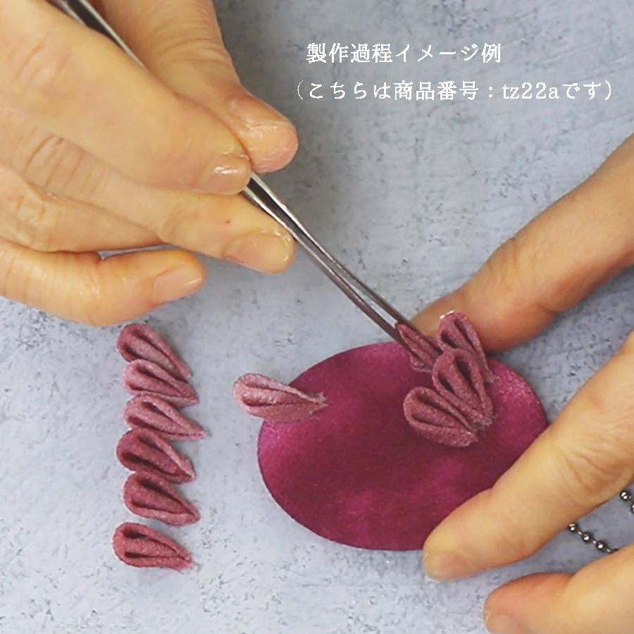 つまみ細工キット クラシカルチャーム ジャスミンとバラ(ブルーラベンダー) |  | 06