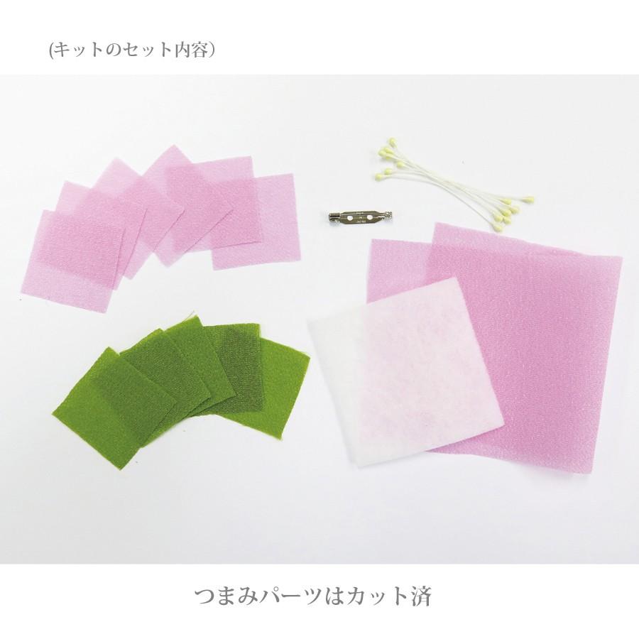 手作りキット はじめてのつまみ細工 ゆりのブローチ : 布がたり ヤフー