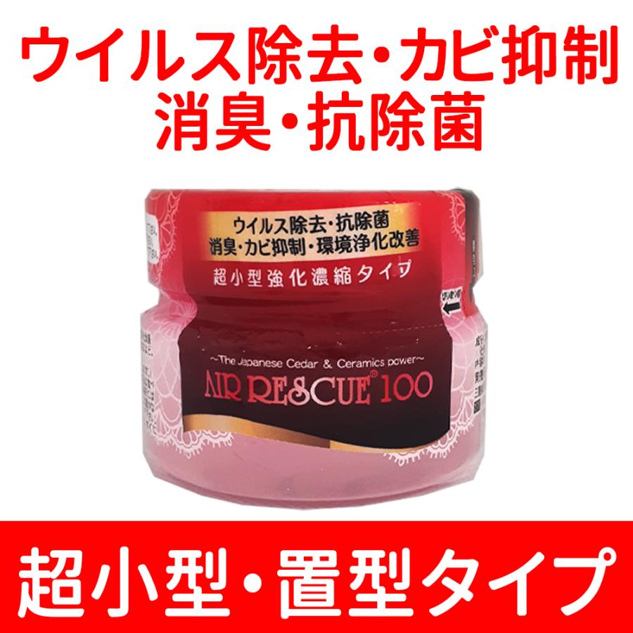 ウイルス除去 消臭 カビ抑制 エアーレスキュー 100 AIR RESCUE