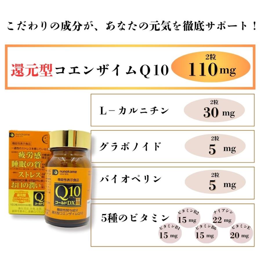 Q10ゴールドDXIII 還元型コエンザイムQ10 サプリメント 機能性表示食品 